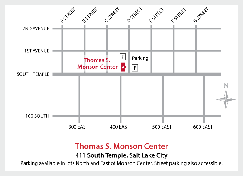 monson center parking map